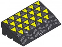 Gummi-bordsteinrampen RKR-2M